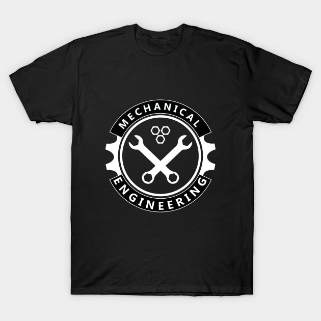 mechanical engineering, engineer funny logo design T-Shirt by PrisDesign99